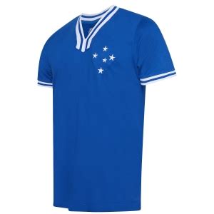 Camisa Cruzeiro Retrô Vintage Masculina