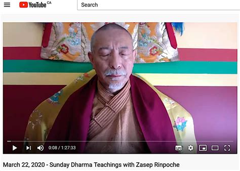 A Vital Lifeline To Practice — Live Streamed Buddha Dharma Teachings