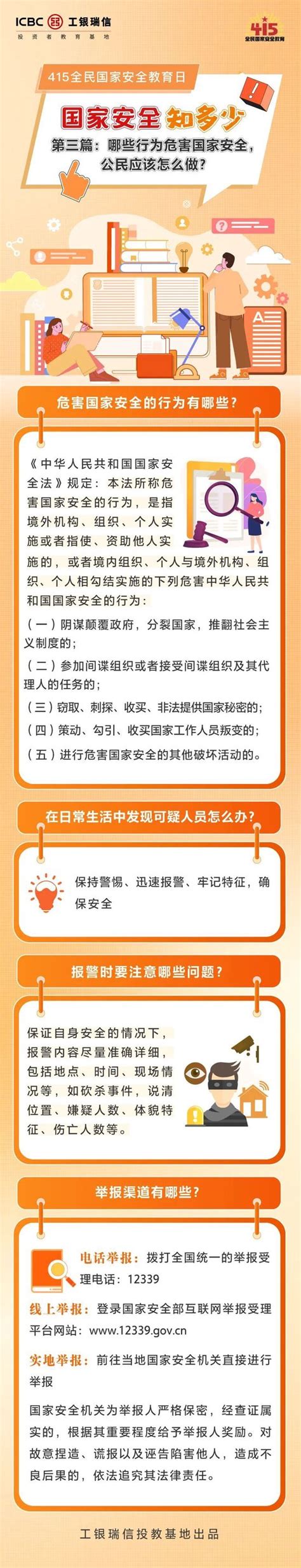 【415全民國家安全教育日】國家安全知多少 哪些行為危害國家安全，公民應該怎麼做 新浪香港