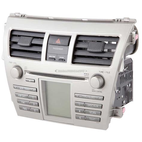 Toyota Yaris Radio Or Cd Player Radio Am Fm Single Cd With Face