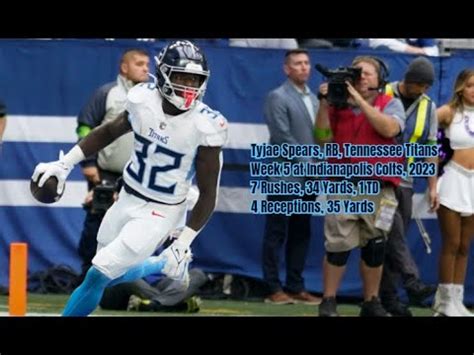 Tyjae Spears Week Every Run Target And Catch Tennessee Titans At