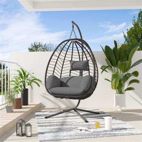 Amazon Wicker Indoor Outdoor Patio Pembrook Hanging Collapsible