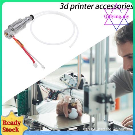 V J Head Hotend Kit Extruder Hot End Mm D Printer For Anycubic I Mega Shopee Malaysia