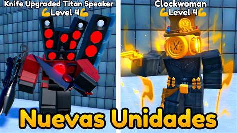 LAS NUEVAS UNIDADES ESTAN BASTANTE OP Toilet Tower Defense Roblox