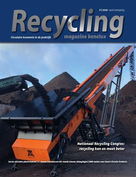 Recycling Magazine Benelux Nummer 8 2020 Recycling Magazine Benelux