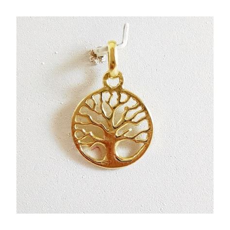 Pendentif Arbre De Vie Or Jaune Carats