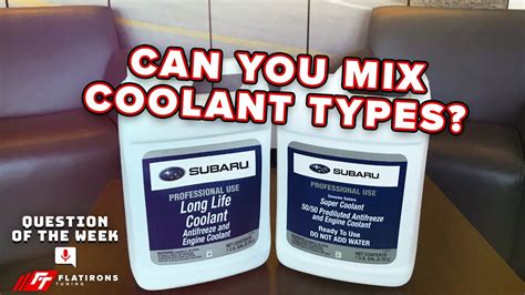 Subaru super coolant color - milogp