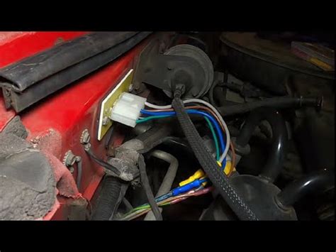 Replacing Blower Motor Resistor On St Gen Dodge Dakota Youtube