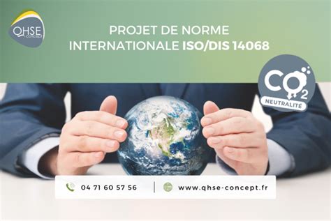 Projet De Norme Internationale ISO DIS 14068 QHSE Concept