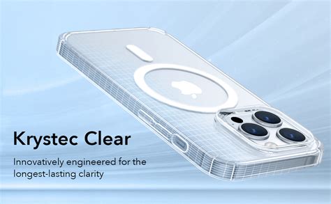 Esr Krystec Clear Case With Halolock Compatible With Iphone Pro Max