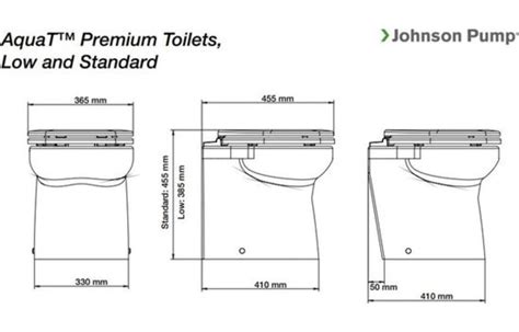 Johnson Pump Toiletpot Voor Scheepstoilet Johnson Premium Laag Model