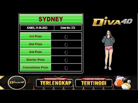 LIVE DRAW SYDNEY HARI INI KAMIS 01 JUNI 2023 LIVE DRAW SDY LIVE