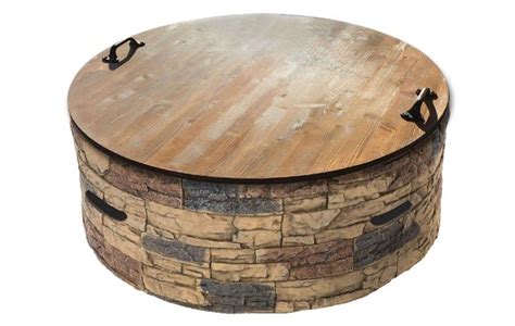 Fire Pit Covers Are Wood Rustic Fire Pit Covers That Are Etsy Fire