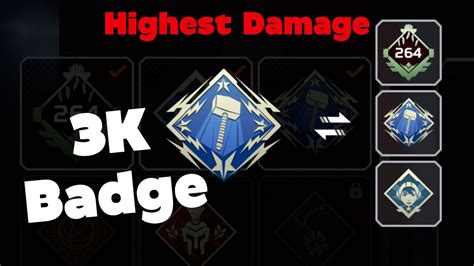 3k Damage Game In Apex Legends Unlocking The 3k Damage Badge