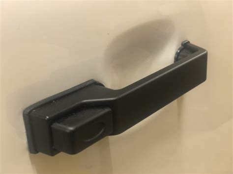 Land Rover Defender Aluminium Door Handles Black