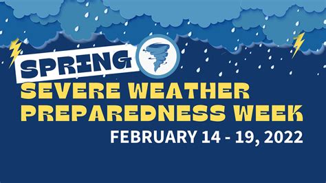 Governor Declares Feb Spring Severe Weather Prep Week Daily