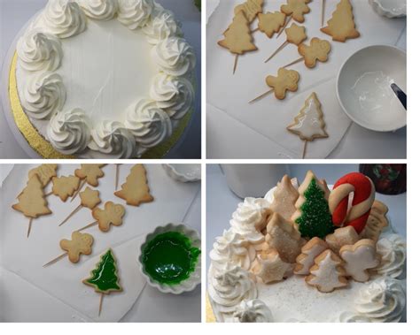 Naked Cake Di Natale Con Biscottini Glassati Graziaintavola