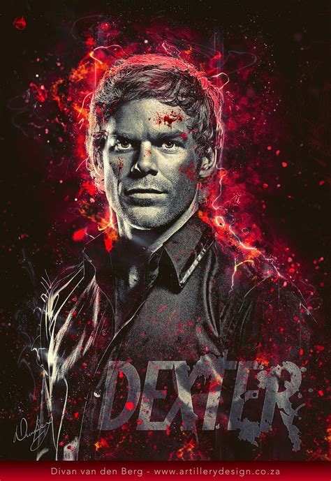 "DEXTER" - Fan Art A unique brand of justice for which charming Dexter ...