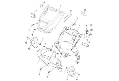 Face avant Tablier intérieur Sabot MBK Stunt Naked EasyParts fr Pièces et