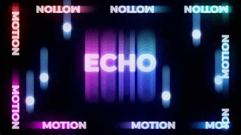 Sick Echo Motion Trail Effects In After Effects Youtube