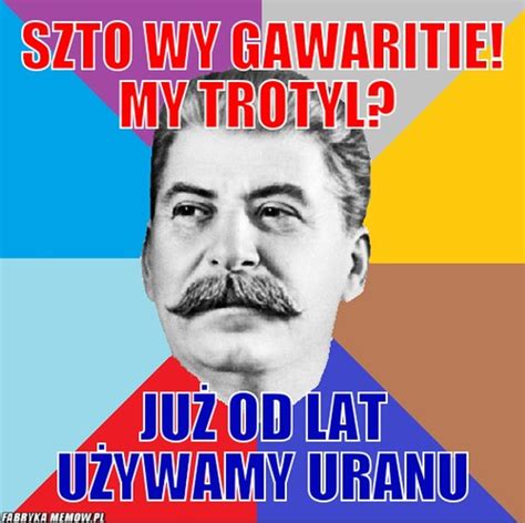 Memy o trotylu na tupolewie Internauci śmieją się z tematu trotylu na