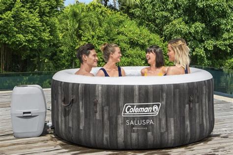 Coleman Saluspa Bahamas Inflatable Hot Tub 90467E For Sale From United States