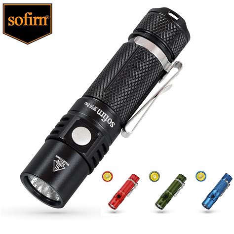 Sofirn SP10 Pro Leistungsstarke 900lm EDC Taschenlampe LH351D LED