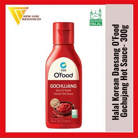 Halal Korean Daesang OFood Gochujang Hot Sauce 韩国甜辣酱 g Shopee Malaysia