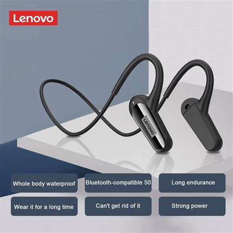 Buy Lenovo Xe Bone Conduction Headphone Wireless Bluetooth Compatible