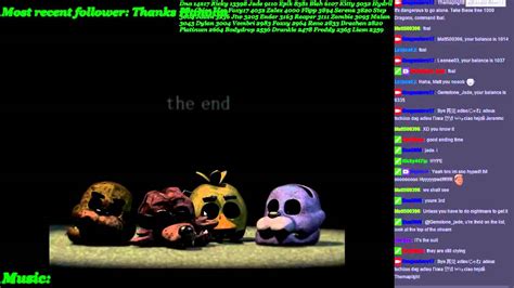 Five Nights At Freddys 3 Good Ending 3 Stars Everything Unlocked