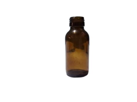 Plain Ml Amber Pharma Old Glass Bottle Screw Cap At Piece In