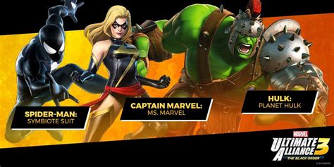 Co-Optimus - News - Free Update to Marvel Ultimate Alliance 3 Adds New ...