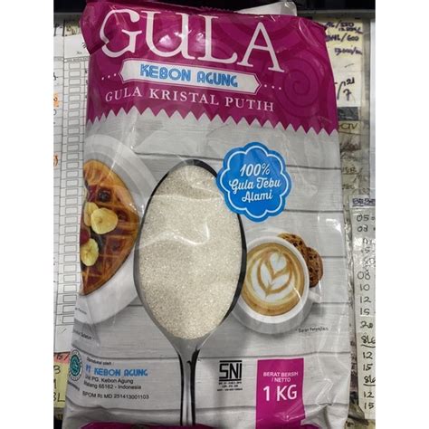 Jual Gula Kebon Agung 1 Kg Gula Pasir Kebon Agung 1 Kg Gula Kebon