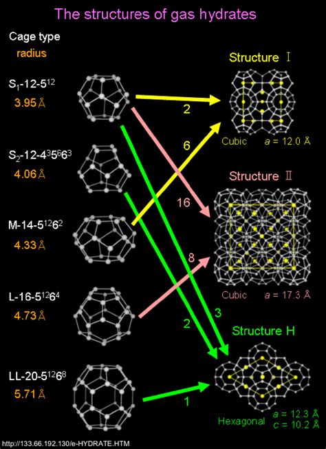 The Structures Of Gas Hydrate Hydrocarbon Guest Molecules Become