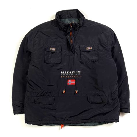 Napapijri Padded Jacket - Black - TMC Vintage - Vintage Clothing