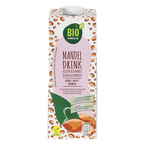 Bio Natura Mandeldrink Ges Sst L Aldi Now