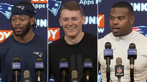 New England Patriots Postgame Quotes 1 2