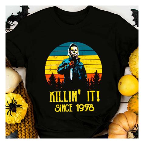 Michael Myers Killing It Since 1978 Png Sublimation Halloween Etsy