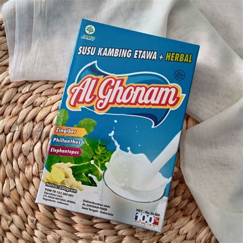 Jual Susu Kambing Etawa Al Ghonam Shopee Indonesia