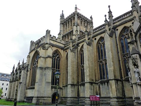 Photographs of Bristol Cathedral, Bristol, England: Northwest view