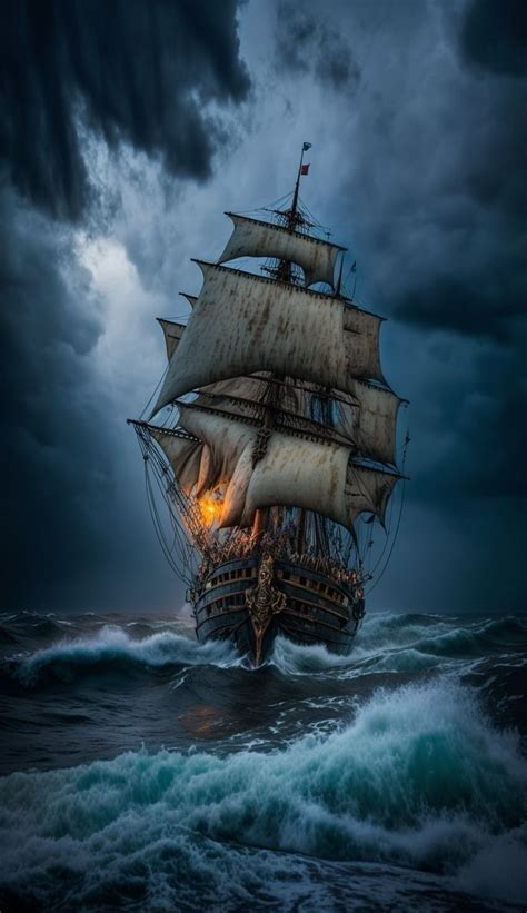 Pirate Ship Poster Picture Metal Print Paint By Atlas Mcguire Displate