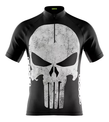 Camisa De Ciclismo Masculino Justiceiro Prote O Uv Mercadolivre