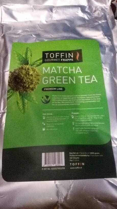 Jual TOFFIN PREMIUM Matcha Green Tea Frappe Powder Kota Surabaya