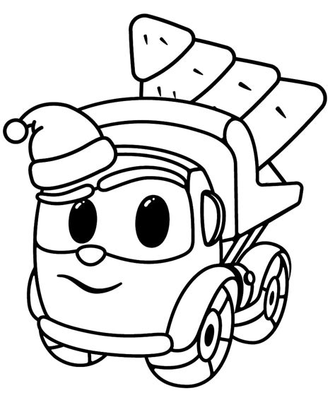 Free Printable Leo The Truck Coloring Page Download Print Or Color