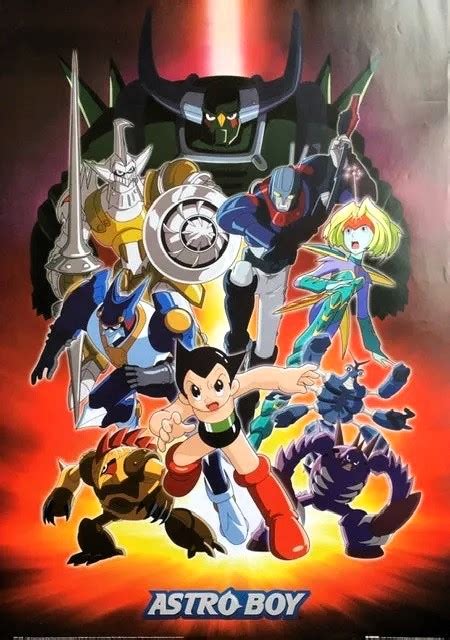 Astro Boy Characters Poster — Poster Plus