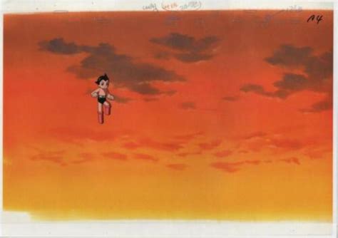 Astro Boy Anime Original Production Cel Animation Painting E 2495 Ebay