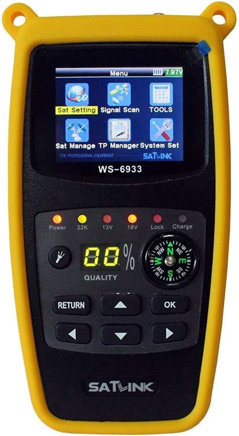 Satlink Ws Dvb S Fta C And Ku Band Digital Satellite Finder Meter