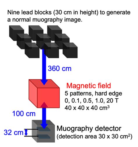 Simulation setup and conditions for magnetic field imaging. | Download ...