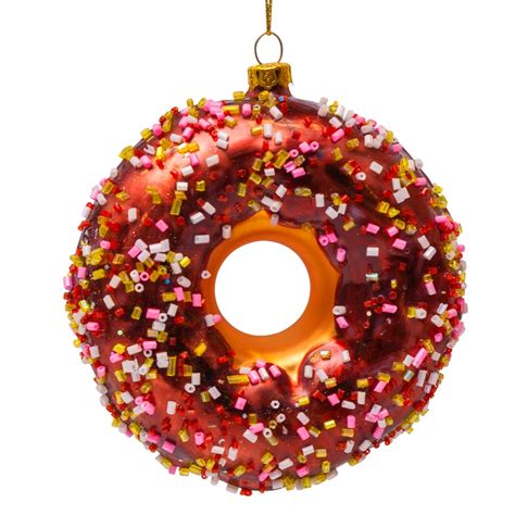 Weihnachtsbaumschmuck Donut Braun Vondels Hotel Ultra