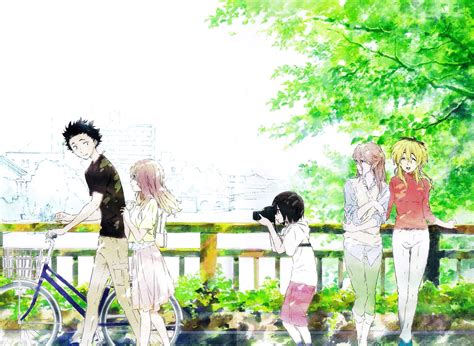 Papel De Parede Koe No Katachi Ishida Sh Ya Nishimiya Yuzuru